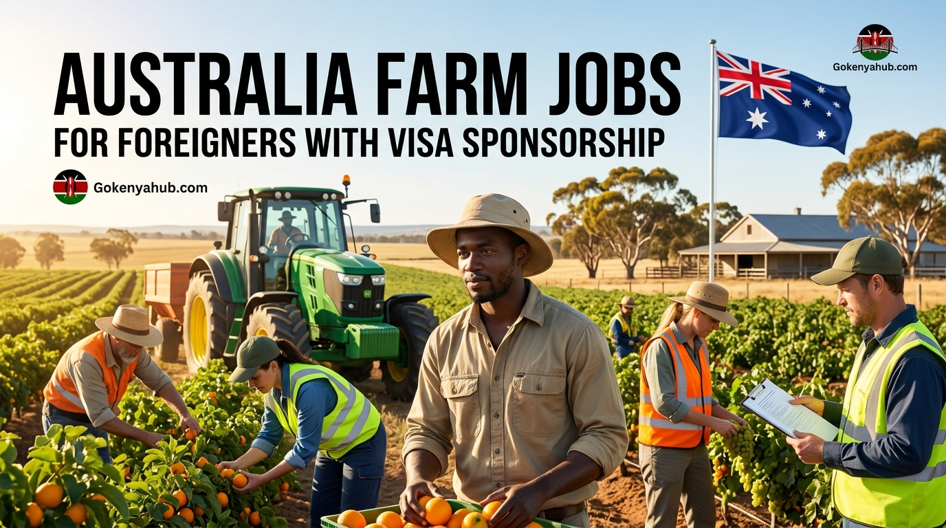 Australia Farm Jobs for Foreigners with Visa Sponsorship