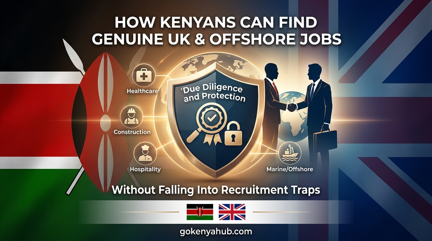 How Kenyans Can Find Genuine UK and Offshore Jobs Without Falling Into Recruitment Traps