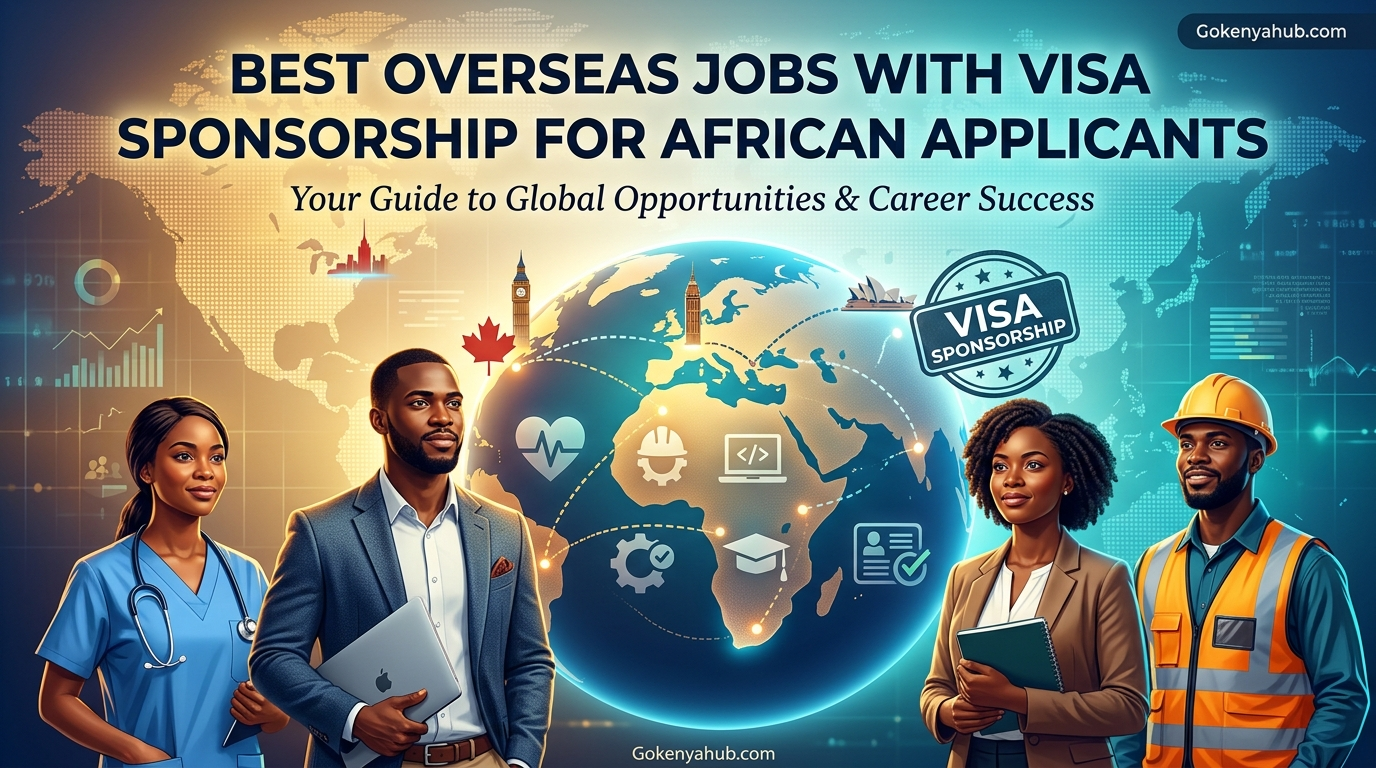 Best Overseas Jobs With Visa Sponsorship for African Applicants