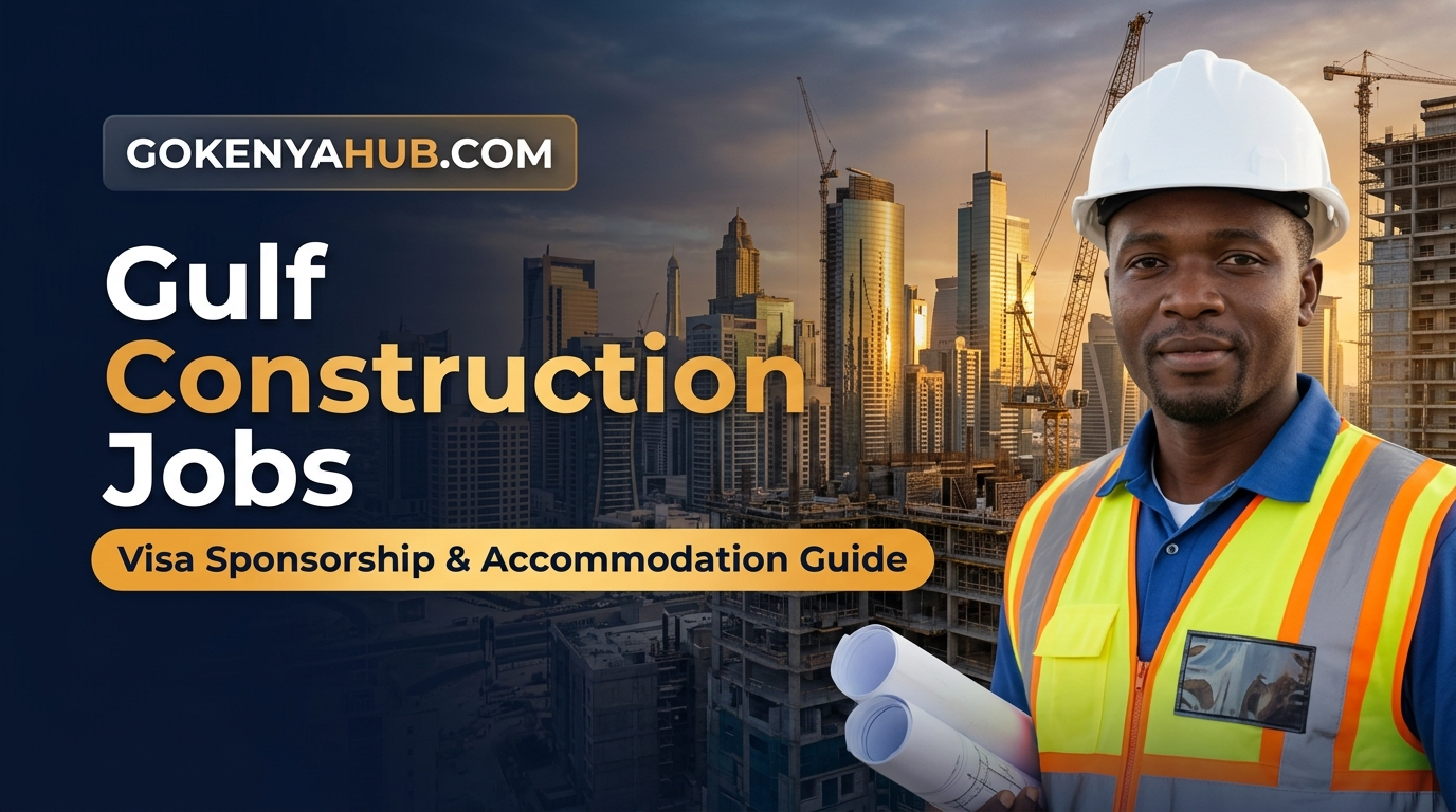 Gulf Construction Jobs With Visa Sponsorship and Accommodation