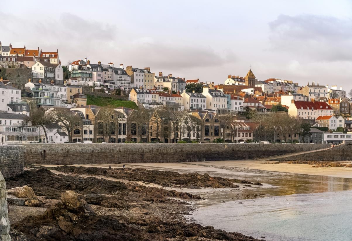 Guernsey coastal town