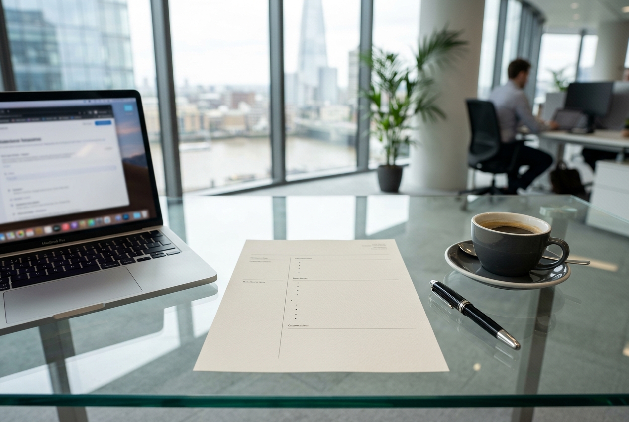 ATS CV Template for UK Jobs